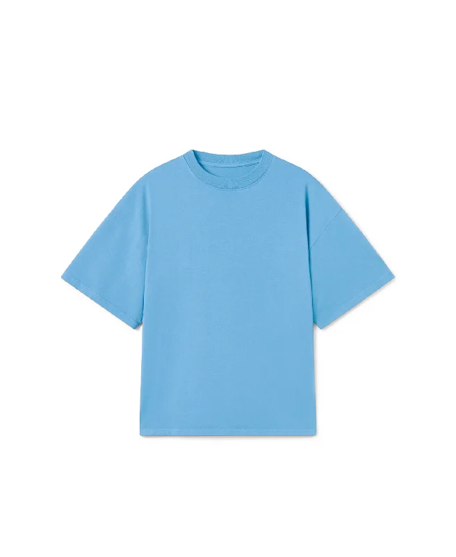 Men's UV - protection t - shirts for outdoor activities in the sun300 GSM 'Powder Blue' T-Shirt Men's UV - protection t - shirts for outdoor activities in the sun300 GSM 'Powder Blue' T-Shirt