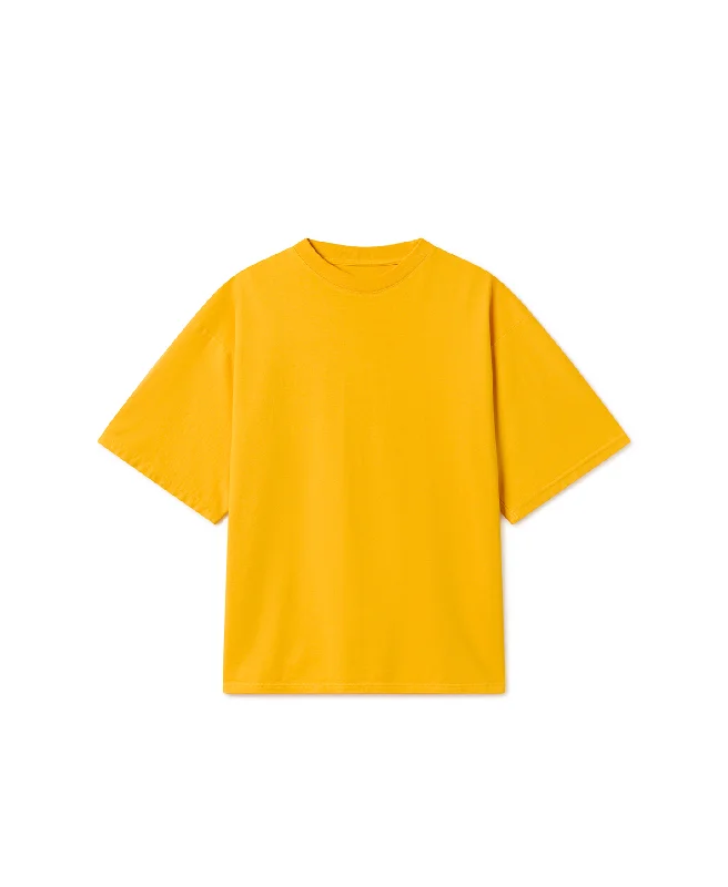 Men's polo t - shirts with a contrast collar for a preppy look300 GSM 'Sunflower' T-Shirt