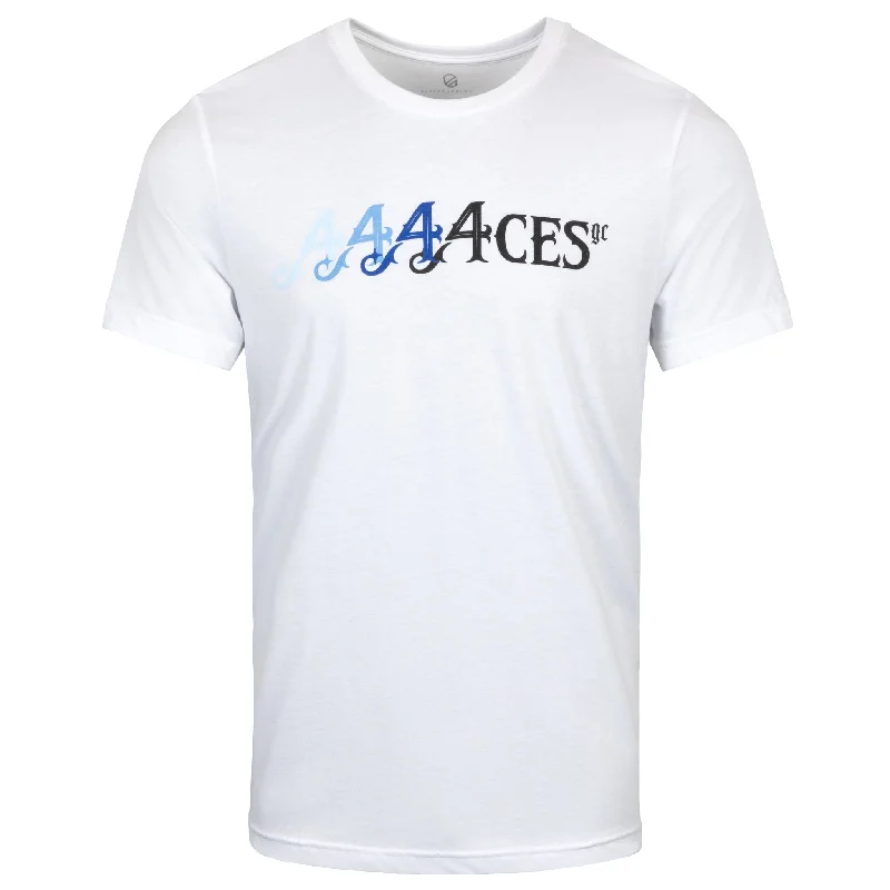 Men's mock - neck t - shirts with a modern and sleek style4Aces GC | Gradient Tee