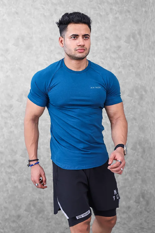 Men's UV - protection t - shirts for outdoor activities in the sunAlpha Regular T-shirt - Teal