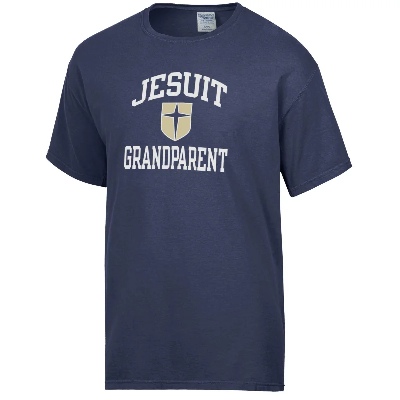 Men's button - front t - shirts with a unique artistic printComfort Wash Grandparent Tee