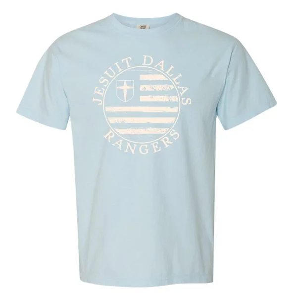 Men's distressed denim - look t - shirts with a rugged appealComfort Wash Jesuit Dallas Tee