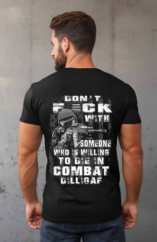 Men's plus - size pocket t - shirts with a classic lookDon't Fuck with SOMEONE