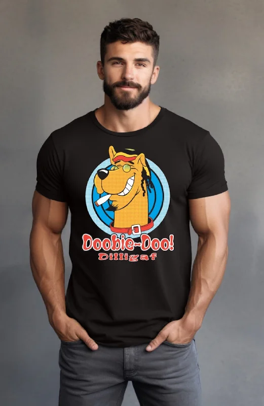Men's lightweight performance t - shirts for running marathonsDoobie Doo