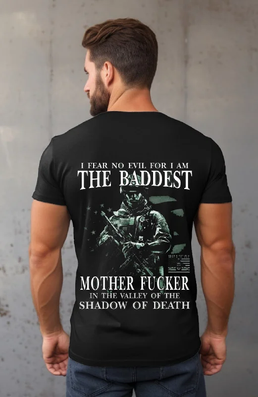 Men's plus - size pocket t - shirts with a classic lookBaddest Motherfucker