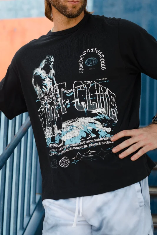 Men's plus - size pocket t - shirts with a classic lookFight Club V2 Oversized T-Shirt