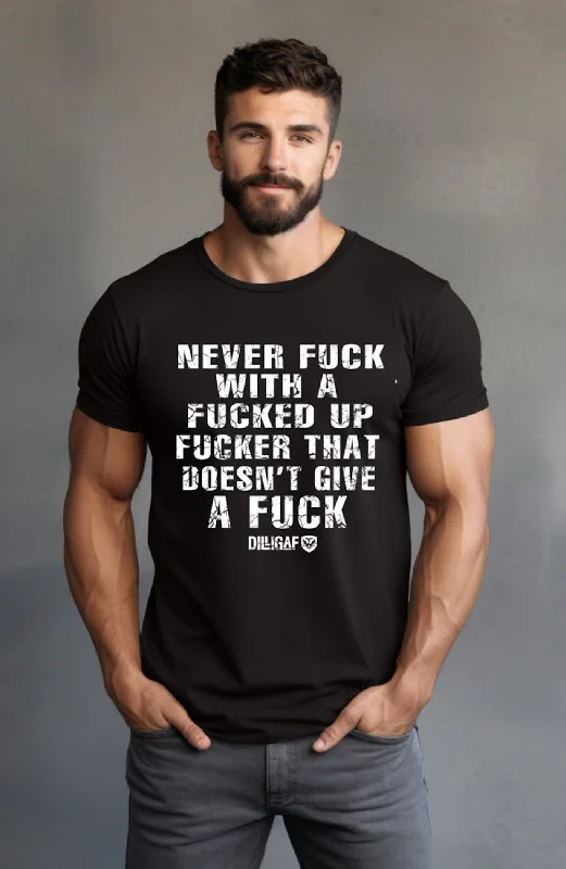 Men's lightweight performance t - shirts for running marathonsFucked Up Fucker T-Shirt