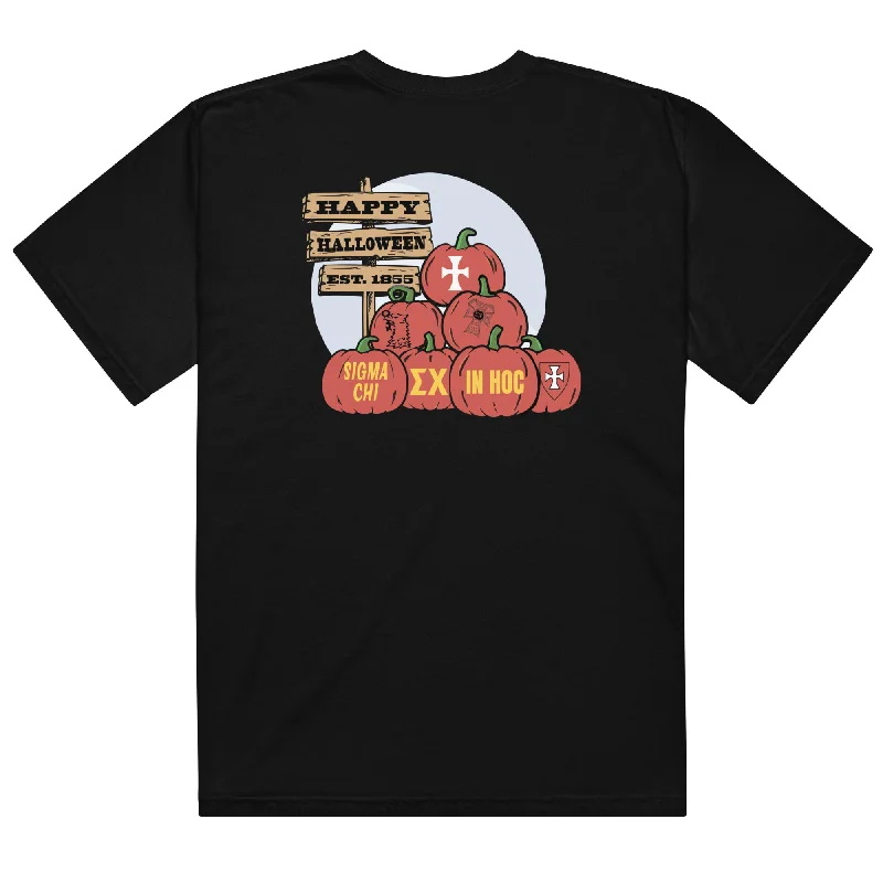 Men's thermal t - shirts with a high - neck design for cold weatherLIMITED RELEASE: Sigma Chi Halloween T-Shirt