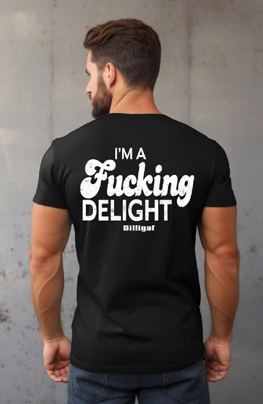 Men's thermal t - shirts with a high - neck design for cold weatherI'm a Fucking Delight T-Shirt