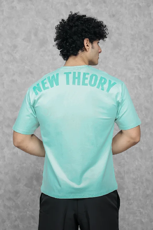 Men's v - neck muscle t - shirts for a body - building aestheticLegacy Oversized T-Shirt - Mint