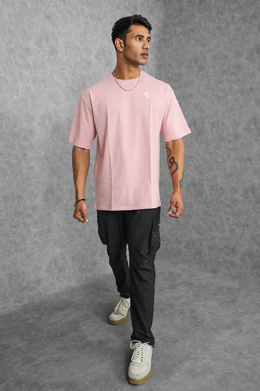 Men's lightweight performance t - shirts for running marathonsLegacy Oversized T-Shirt - Pink