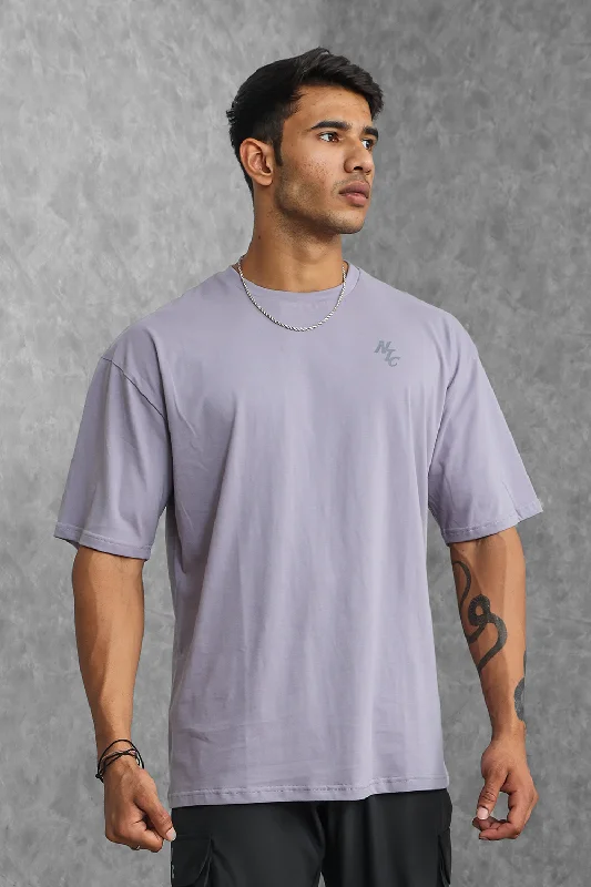 Men's eco - friendly recycled t - shirts for sustainable fashion choicesLegacy Oversized T-Shirt - Purple