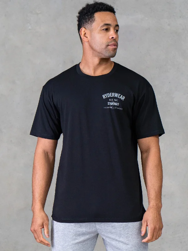 Men's plus - size pocket t - shirts with a classic lookLegacy T-Shirt - Black