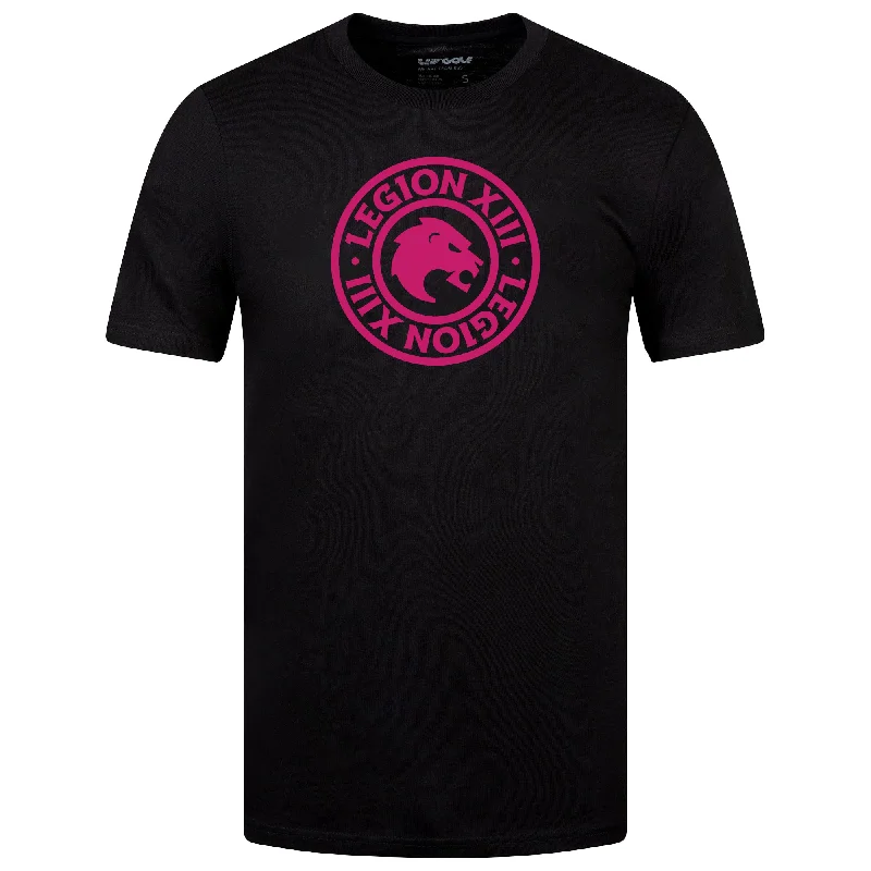Men's long - sleeve henley t - shirts with button - down placketsLegion XIII | Crest Tee