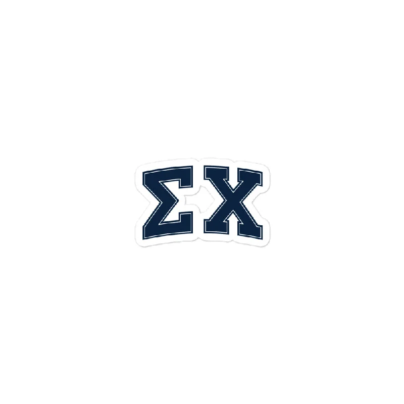 Men's antimicrobial t - shirts for odor - free freshness during travelSigma Chi Letters Sticker