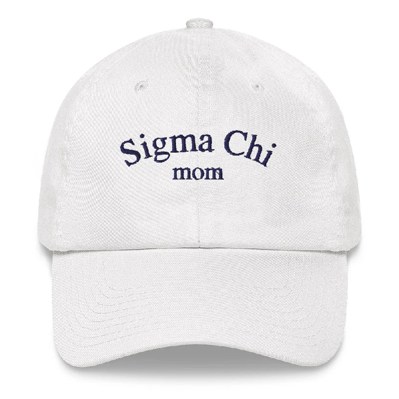 Men's plus - size pocket t - shirts with a classic lookSigma Chi Mom Hat