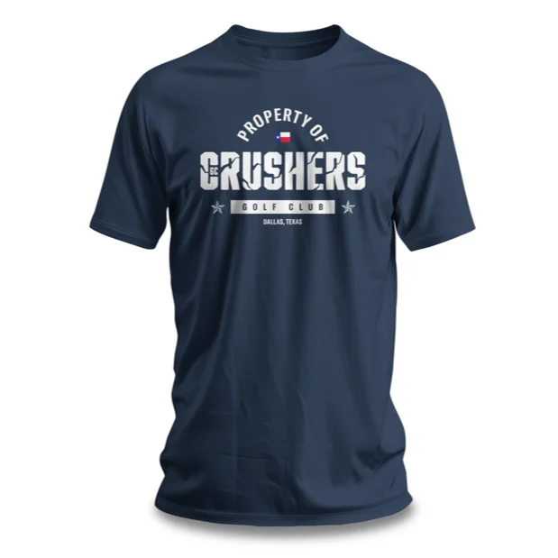 Men's ribbed t - shirts with a textured finish for added styleLIV Golf | 2024 Crushers Dallas Tee