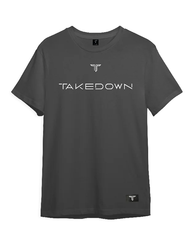 Men's antimicrobial t - shirts for odor - free freshness during travelLock Up T-Shirt - Charcoal