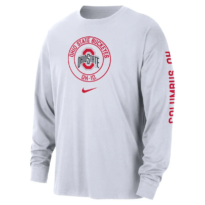 Men's distressed denim - look t - shirts with a rugged appealMen's Max90 Heritage Long Sleeve T-Shirt