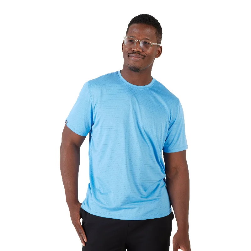Men's polo t - shirts with a contrast collar for a preppy lookMen's Sightseer Short Sleeve T-shirt