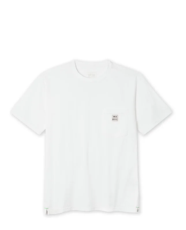 Men's printed Hawaiian t - shirts for tropical vacationsMen's Whitebark Pocket Tee