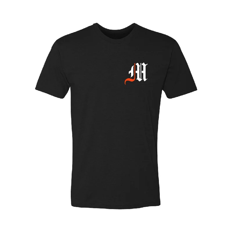 Men's slim - fit graphic t - shirts with vintage rock band printsMorgan Hoffmann Foundation Tee
