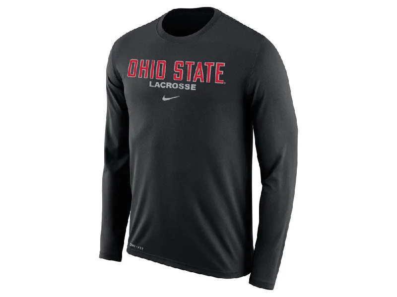 Men's distressed denim - look t - shirts with a rugged appealMen's Legend Lacrosse Long Sleeve T-Shirt