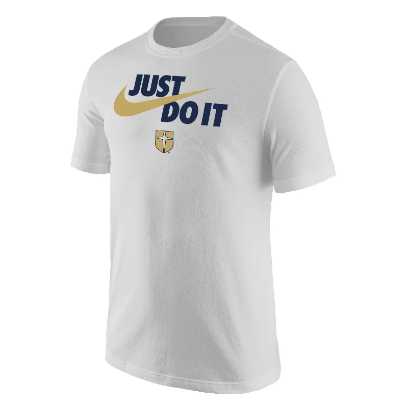 Men's ribbed t - shirts with a textured finish for added styleNike Core "Just Do It" Cotton Tee
