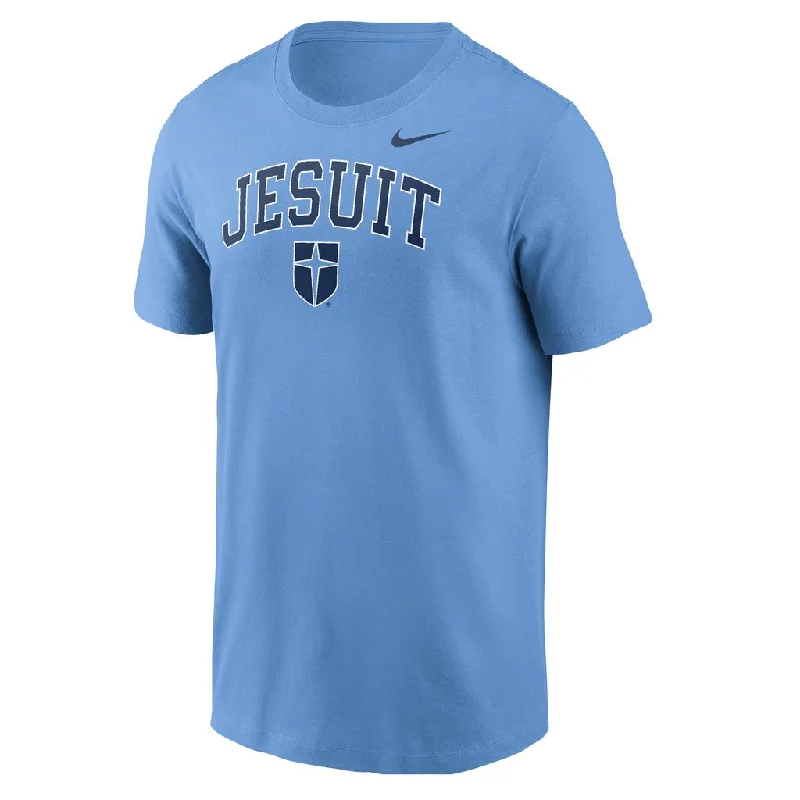 Men's moisture - wicking athletic t - shirts for intense workoutsNike Valor Blue Core Short Sleeve Tee