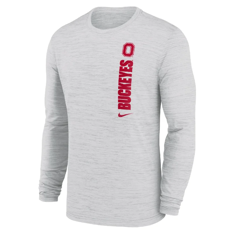 Men's tie - dye t - shirts with a bohemian styleMen's Dri-Fit Velocity Long Sleeve T-Shirt