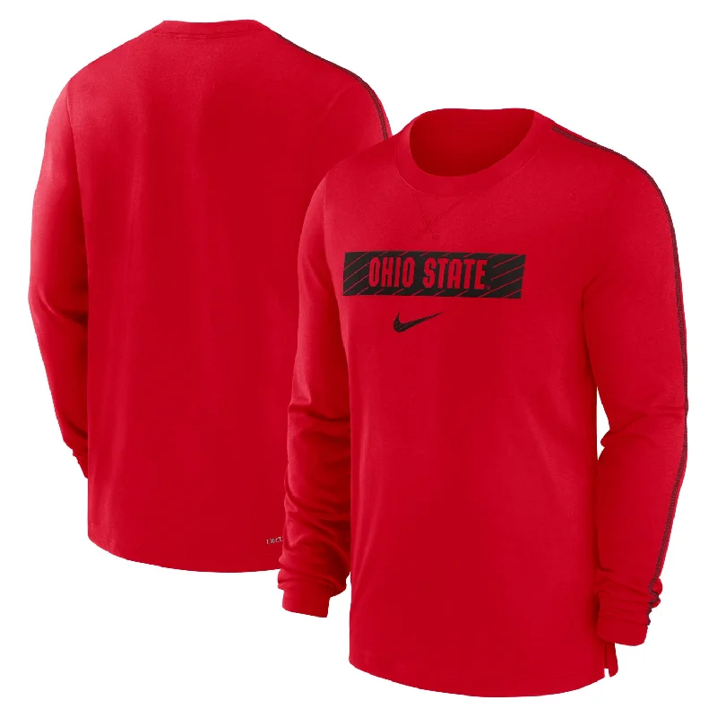 Men's mock - neck t - shirts with a modern and sleek styleMen's Dri-fit Team Issue Long Sleeve T-Shirt