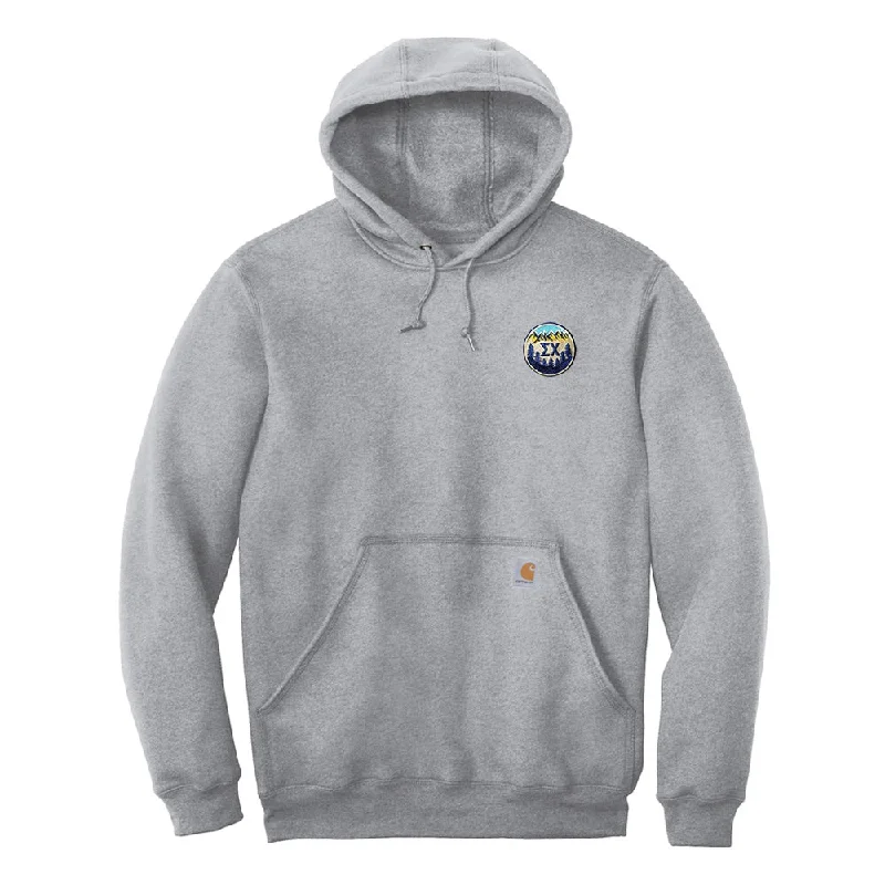 Men's lightweight performance t - shirts for running marathonsOUTDOORS COLLECTION: Sigma Chi Hooded Sweatshirt by Carhartt