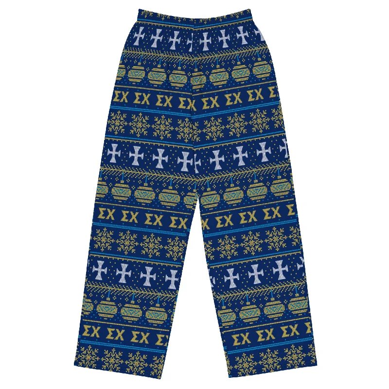Men's moisture - wicking athletic t - shirts for intense workoutsSigma Chi Pajama Bottoms