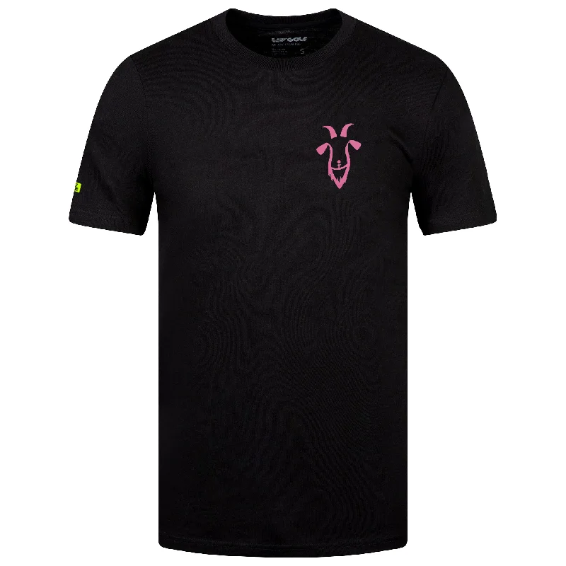 Men's mock - neck t - shirts with a modern and sleek styleRangeGoats GC | Men's Logo Tee