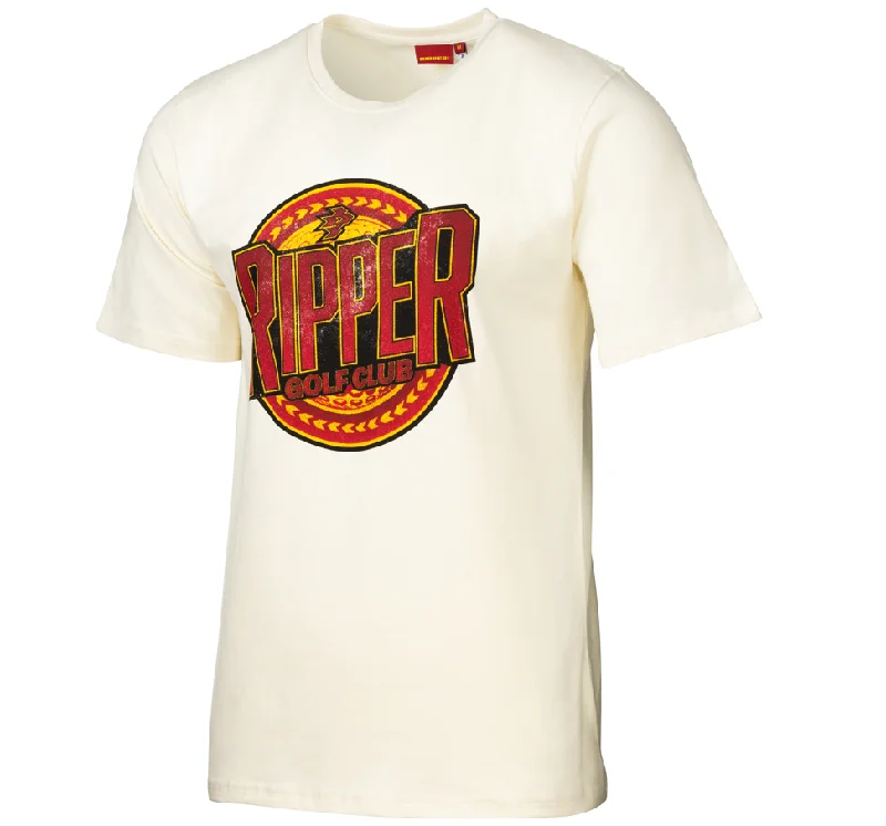 Men's short - sleeve linen t - shirts for summer beach outingsRipper GC | Vintage Tee