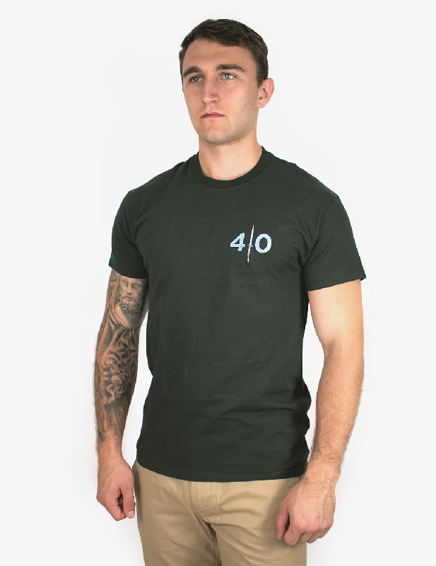 Men's ribbed t - shirts with a textured finish for added style40 Commando T-shirt