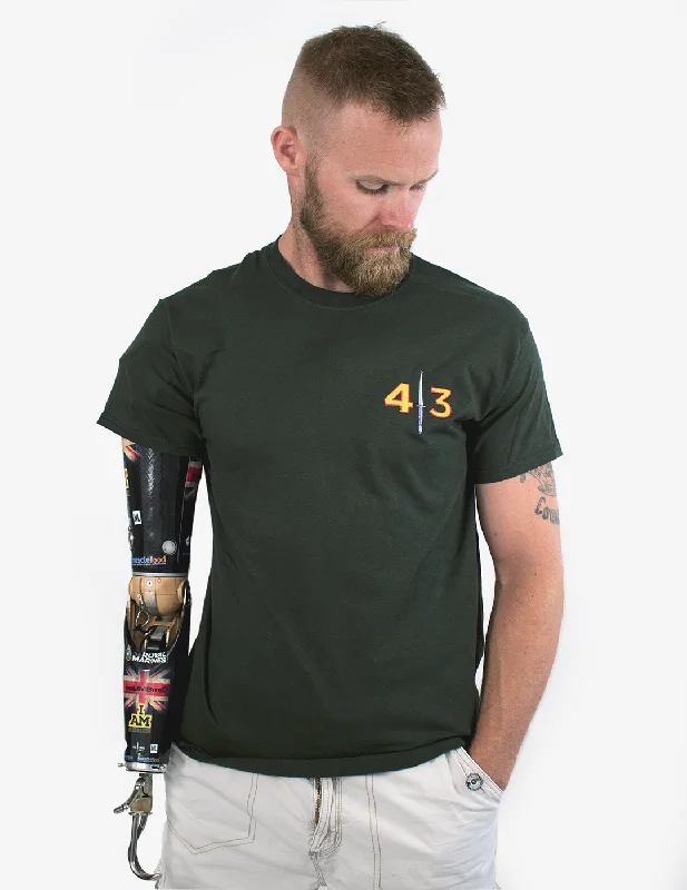 Men's tie - dye t - shirts with a bohemian style43 Commando T-shirt