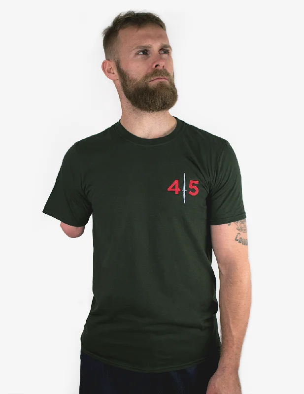Men's thermal t - shirts with a high - neck design for cold weather45 Commando T-shirt
