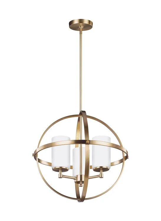 Mini Chandeliers for Adding Charm to Small SpacesAlturas Three-Light Chandelier