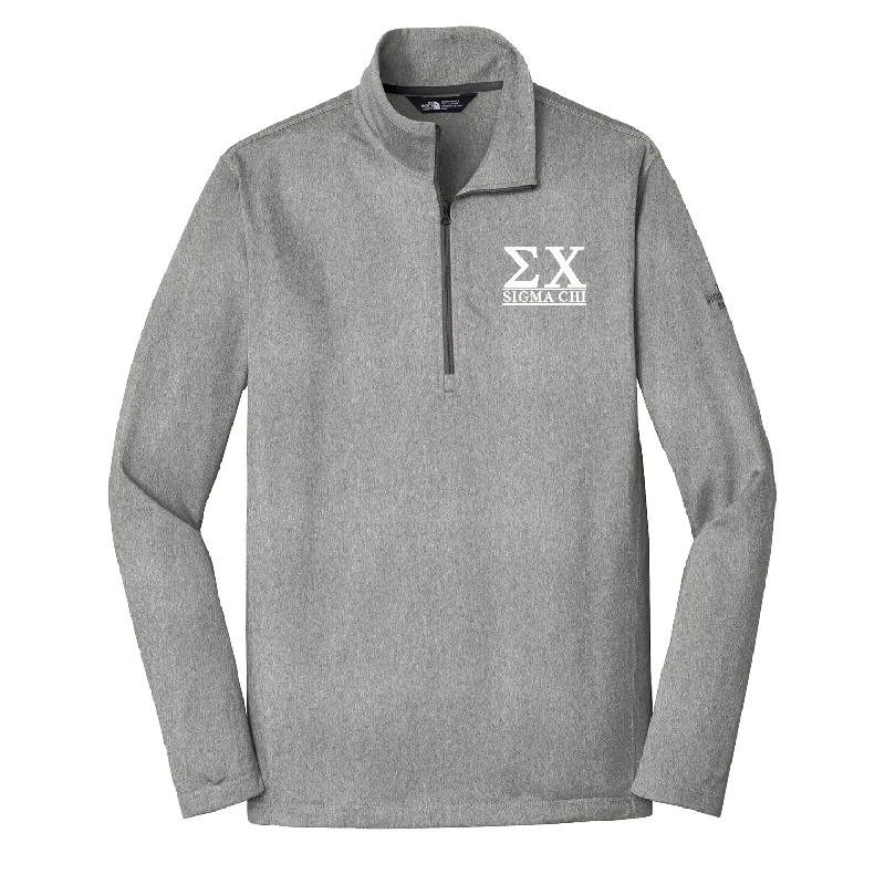 Men's plus - size pocket t - shirts with a classic lookSigma Chi Fleece Quarter-Zip by The North Face Men's plus - size pocket t - shirts with a classic lookSigma Chi Fleece Quarter-Zip by The North Face
