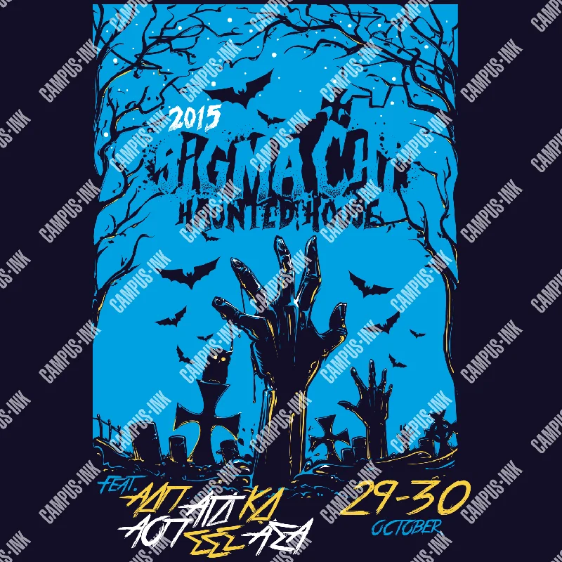 Men's v - neck muscle t - shirts for a body - building aestheticSigma Chi Halloween Design Men's v - neck muscle t - shirts for a body - building aestheticSigma Chi Halloween Design