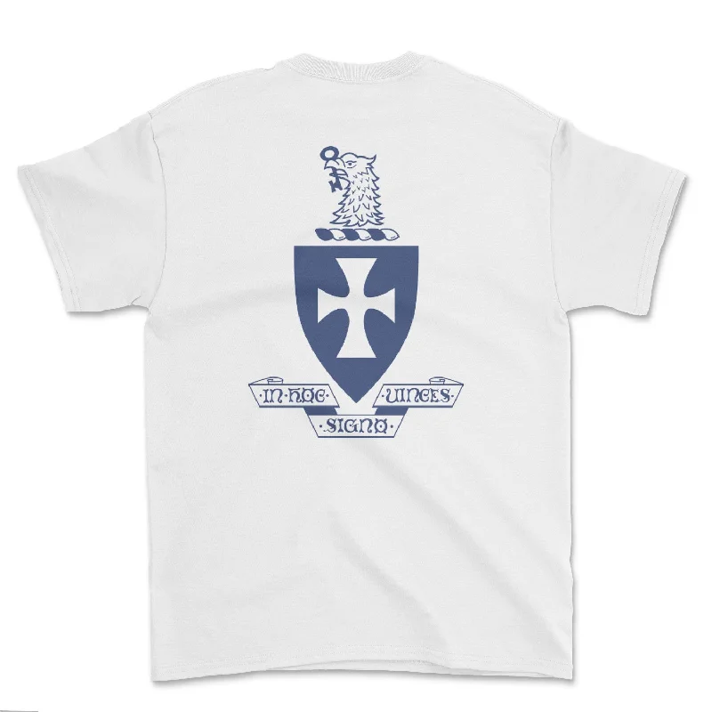 Men's printed Hawaiian t - shirts for tropical vacationsSigma Chi Letters & Crest T-Shirt