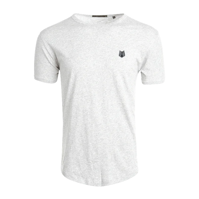Men's thermal t - shirts with a high - neck design for cold weatherSilver Wolf Alpha Slub Tee