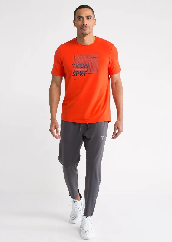 Men's printed Hawaiian t - shirts for tropical vacationsStealth S/S Sport Grid Tee