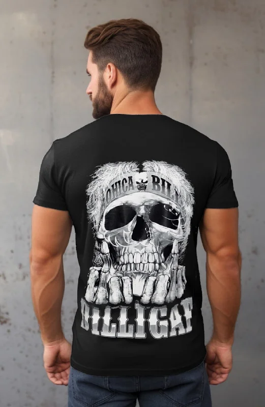 Men's button - front t - shirts with a unique artistic printTake Two!