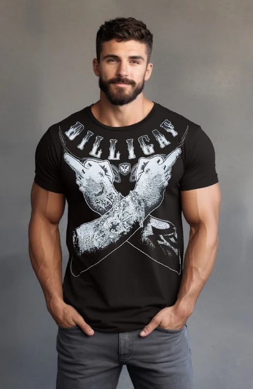 Men's polo t - shirts with a contrast collar for a preppy lookThe Big Tat