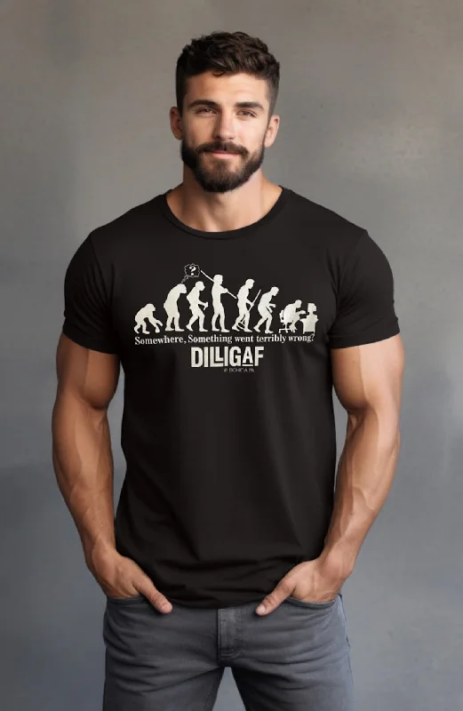 Men's lightweight performance t - shirts for running marathonsThe Caveman