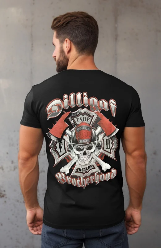 Men's mock - neck t - shirts with a modern and sleek styleThe FD