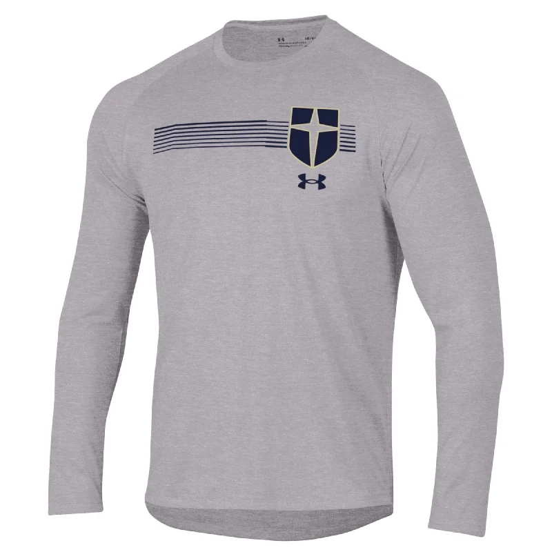 Men's mock - neck t - shirts with a modern and sleek styleUnder Armour  Long Sleeve Tech tee