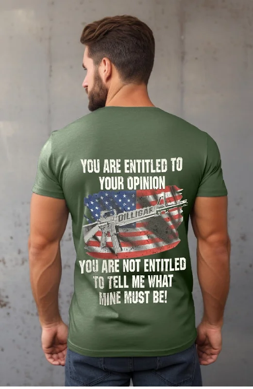 Men's plus - size pocket t - shirts with a classic lookYou're Entitled to your Opinion... Men's plus - size pocket t - shirts with a classic lookYou're Entitled to your Opinion...